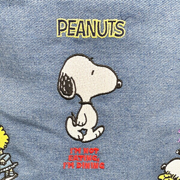 スヌーピー リュック バッグ ライトデニム SNOOPY