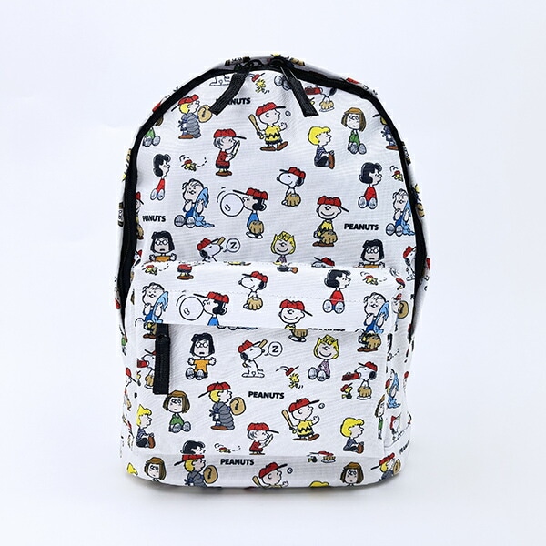 スヌーピー キッズリュック アイボリー バッグ SNOOPY