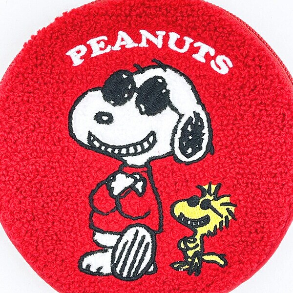 スヌーピー サングラススヌーピー サークルさがらポーチ SNOOPY