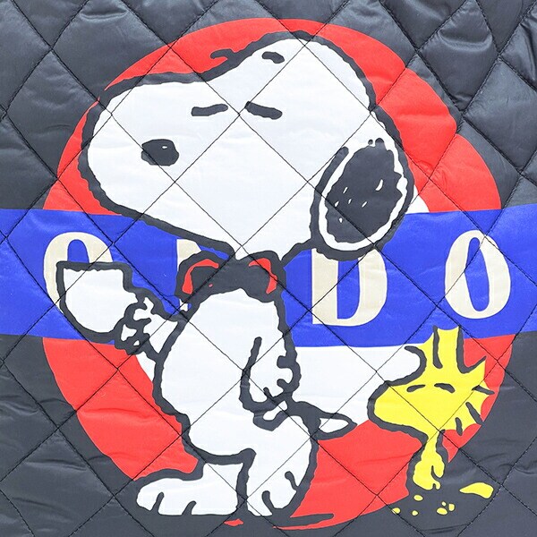 スヌーピー ロンドン 中綿トートバッグ  SNOOPY