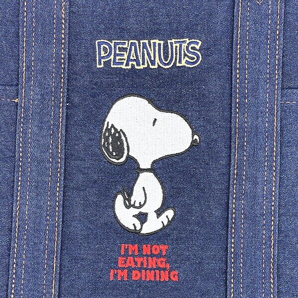 スヌーピー トートバッグ デニム SNOOPY