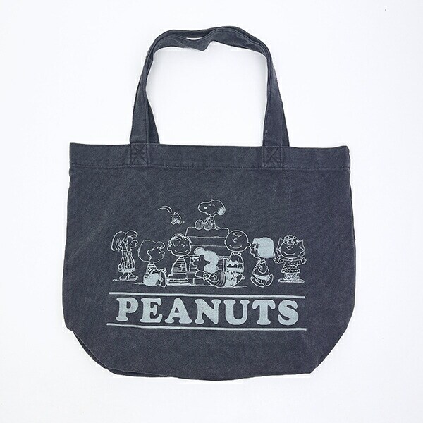 スヌーピー ピグメントトートバッグ 集合 SNOOPY