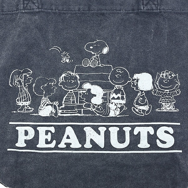 スヌーピー ピグメントトートバッグ 集合 SNOOPY