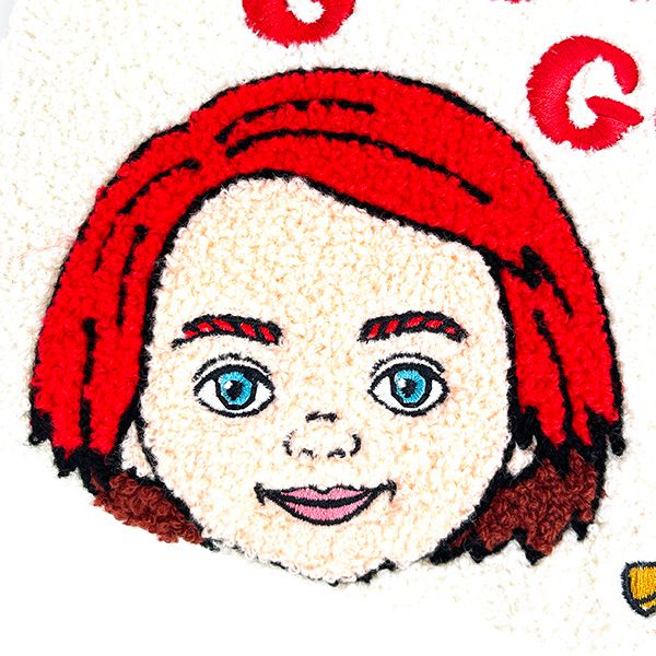 チャッキー サガラポーチ ホワイト CHUCKY チャイルドプレイ 映画