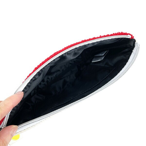 フィリックス・ザ・キャット サガラポーチ 黒猫 レッド 小物入れ