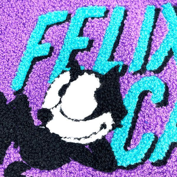 フィリックス・ザ・キャット サガラポーチ パープル 猫 フェリックス