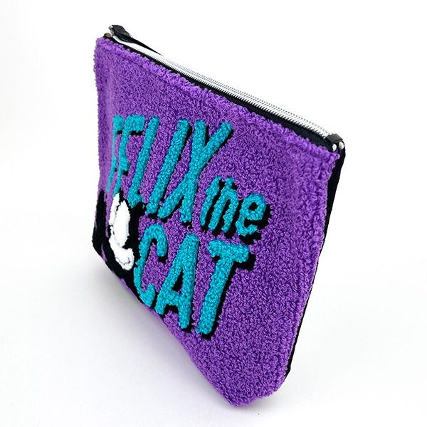 フィリックス・ザ・キャット サガラポーチ パープル 猫 フェリックス