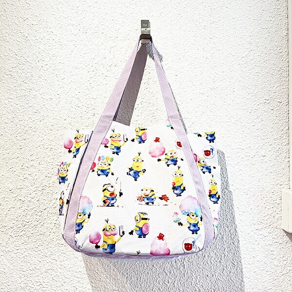 ミニオンズ バルーントートバッグ(ホワイト)