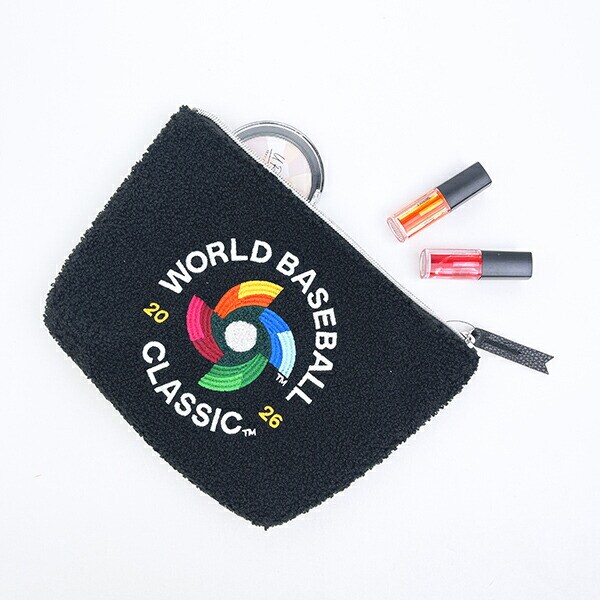 WBC 2026 (WORLD BASEBALL CLASSIC) ポーチ ブラック 侍ジャパン