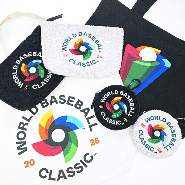 WBC 2026 (WORLD BASEBALL CLASSIC) ポーチ ブラック 侍ジャパン
