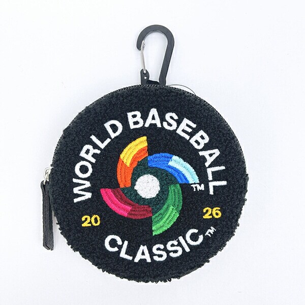 WBC 2026 (WORLD BASEBALL CLASSIC) サークルポーチ ブラック 侍ジャパン