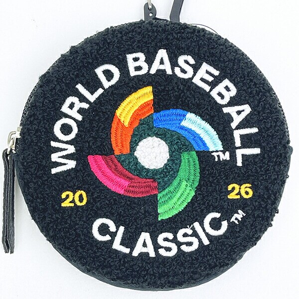 WBC 2026 (WORLD BASEBALL CLASSIC) サークルポーチ ブラック 侍ジャパン