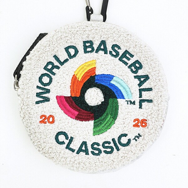 WBC 2026 (WORLD BASEBALL CLASSIC) サークルポーチ オフホワイト 侍ジャパン