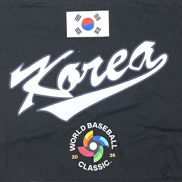 WBC 2026 (WORLD BASEBALL CLASSIC) KOREA キャンバストートバッグ 韓国