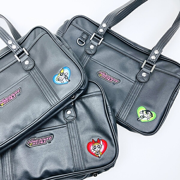 パワーパフガールズ バブルス スクールバッグ (ブラック) パワパフ