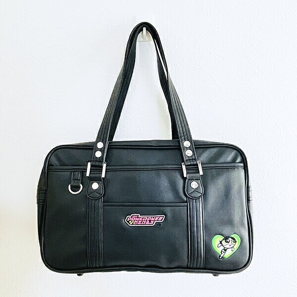 パワーパフガールズ バターカップ スクールバッグ (ブラック) パワパフ