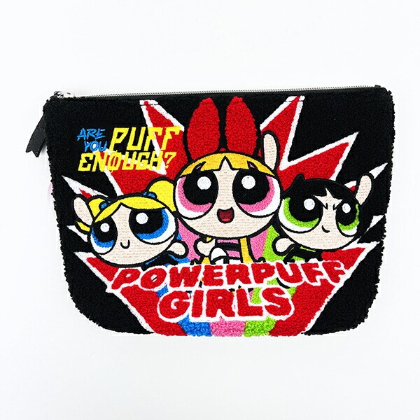 パワーパフガールズ サガラポーチ ブラック パワパフ