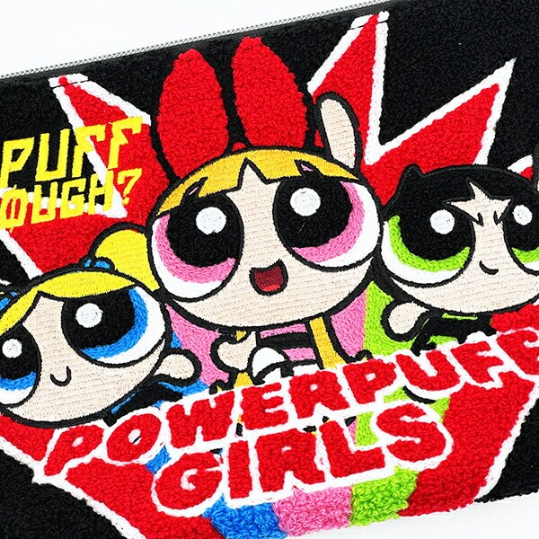 パワーパフガールズ サガラポーチ ブラック パワパフ