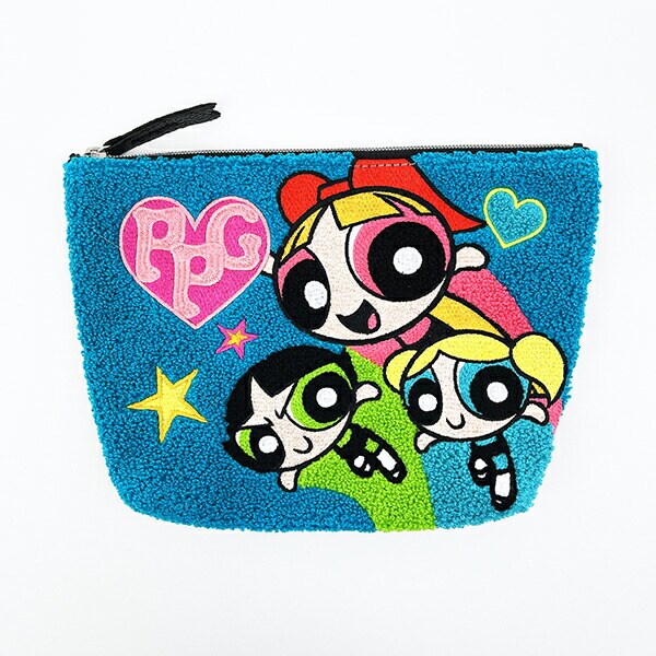 パワーパフガールズ サガラポーチ グリーン パワパフ