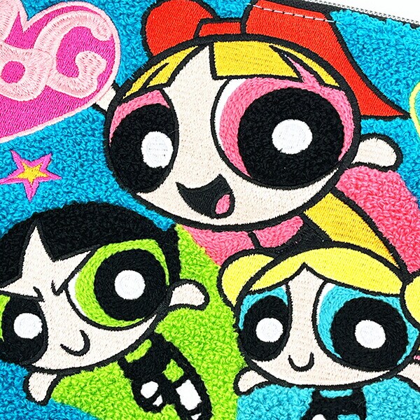 パワーパフガールズ サガラポーチ グリーン パワパフ