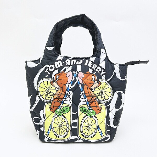 トムとジェリー 中綿ミニトートバッグ  トムジェリ