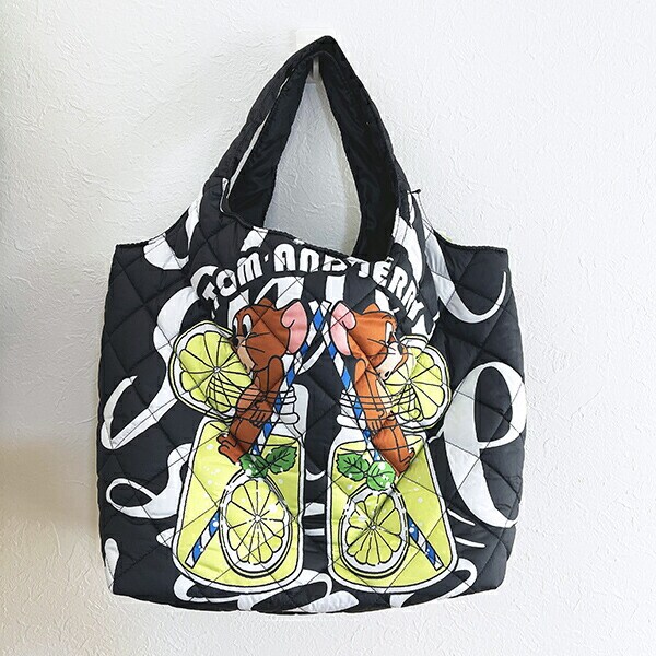 トムとジェリー (ジェリー) 中綿トートバッグ トムジェリ