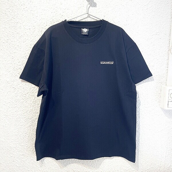 トムとジェリー ハングルシリーズ Ｔシャツ(ブラック) Lサイズ アパレル