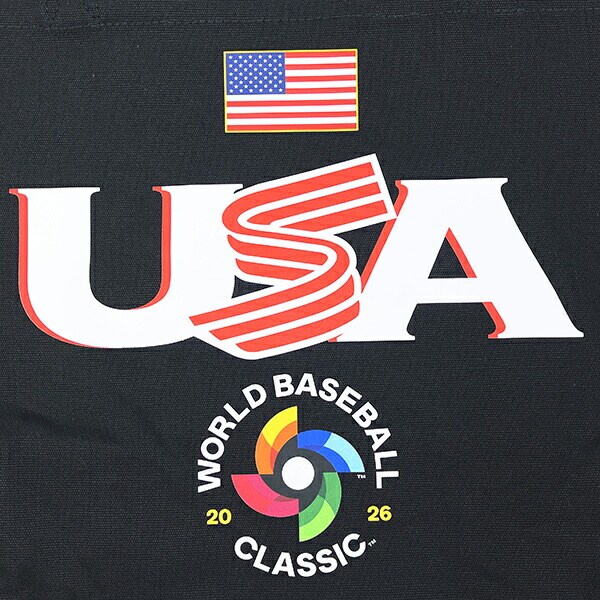 WBC 2026 (WORLD BASEBALL CLASSIC) USA ジャック(99) キャンバストートバッグ