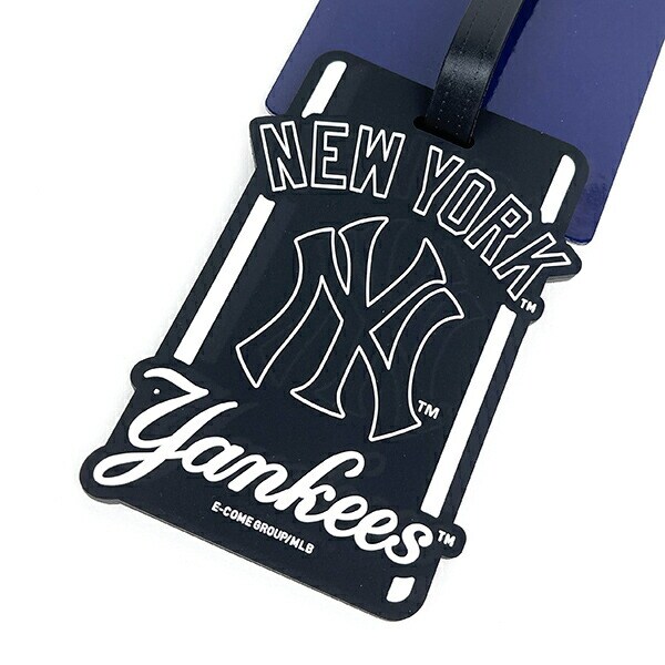 MLB(メジャーリーグ)  ヤンキース バッグタグ (ブラック)