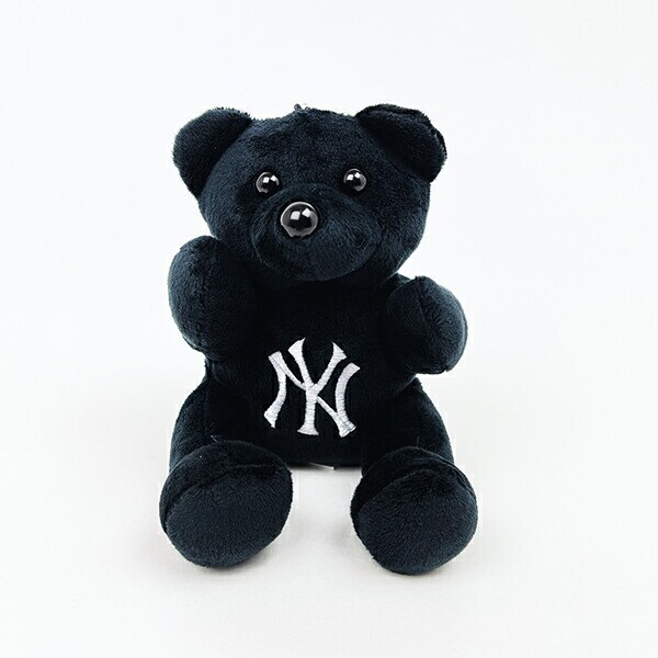 MLB(メジャーリーグ) ヤンキース ベアキーホルダー(大) ブラック