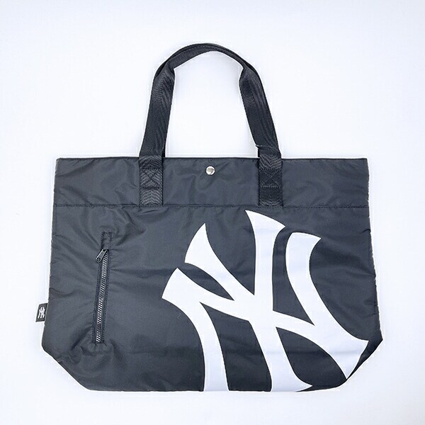 MLB(メジャーリーグ)  ヤンキース ナイロントートバッグ ブラック