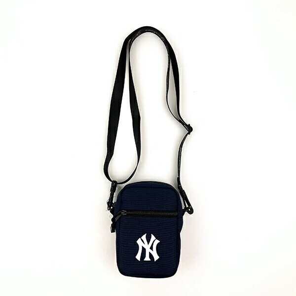 MLB(メジャーリーグ) ヤンキース ショルダーバッグ(ネイビー)  野球