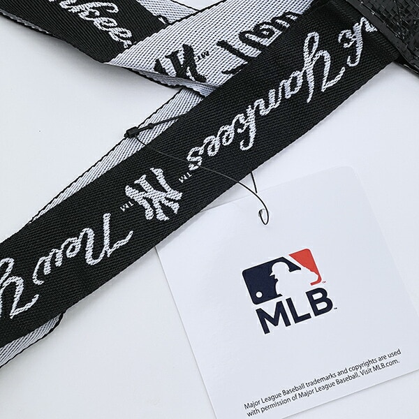 MLB(メジャーリーグ)  ヤンキース ショッピングトートバッグ ブラック
