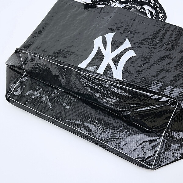 MLB(メジャーリーグ)  ヤンキース ショッピングトートバッグ ブラック