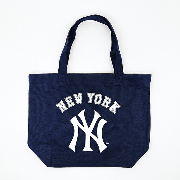 MLB(メジャーリーグ) ヤンキース キャンパストートバッグ ネイビー