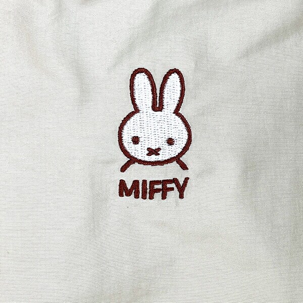 ミッフィー miffy ラウンドショルダーバッグ ベージュ