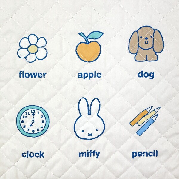 ミッフィー miffy キルトナップザック アイボリー バッグ リュック スクール キッズ