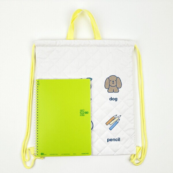 ミッフィー miffy キルトナップザック アイボリー バッグ リュック スクール キッズ