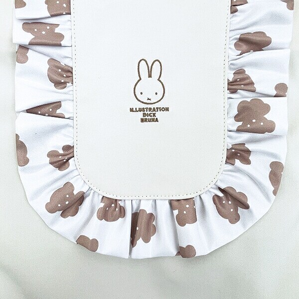 ミッフィー miffy フリルトートバッグ  (アイボリー) フリルシリーズ