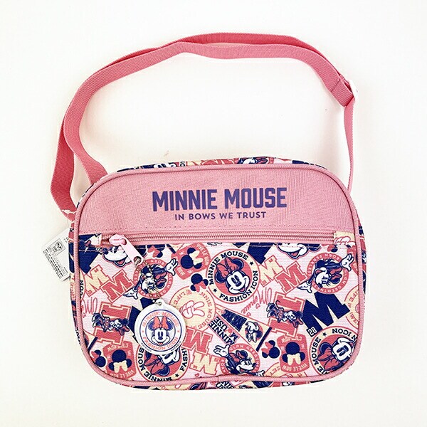 ディズニー ミニーマウス ショルダーバッグ (ピンク) キッズ スクール Disney