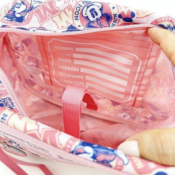 ディズニー ミニーマウス ショルダーバッグ (ピンク) キッズ スクール Disney