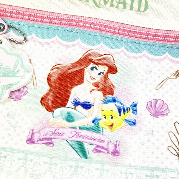 ディズニー リトルマーメイド アリエル ショルダーバッグ (アイボリー) キッズ スクール Disney