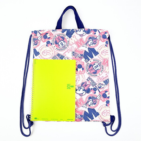 ディズニー ミニーマウス キルトナップザック ピンク バッグ リュック スクール キッズ Disney