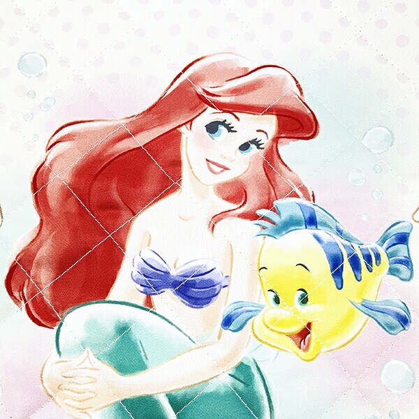 ディズニー プリンセス リトルマーメイド アリエル キルトナップザック ピンク バッグ リュック スクール キッズ Disney