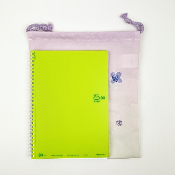 ディズニー プリンセス ラプンツェル 巾着(中) ラベンダー ランチ スクール Disney