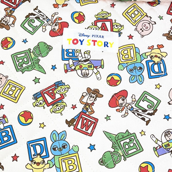 ディズニー トイストーリー キルトナップザック ベージュ バッグ リュック スクール キッズ Disney