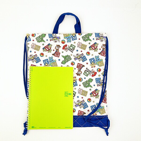 ディズニー トイストーリー キルトナップザック ベージュ バッグ リュック スクール キッズ Disney