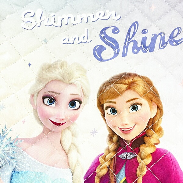 ディズニー プリンセス アナと雪の女王 キルトナップザック ラベンダー バッグ リュック スクール キッズ Disney