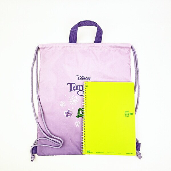 ディズニー プリンセス ラプンツェル ナップザック パープル バッグ リュック スクール キッズ Disney