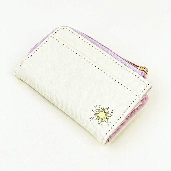 ディズニープリンセス ラプンツェル 水彩タッチ柄キーケース パープル Disney